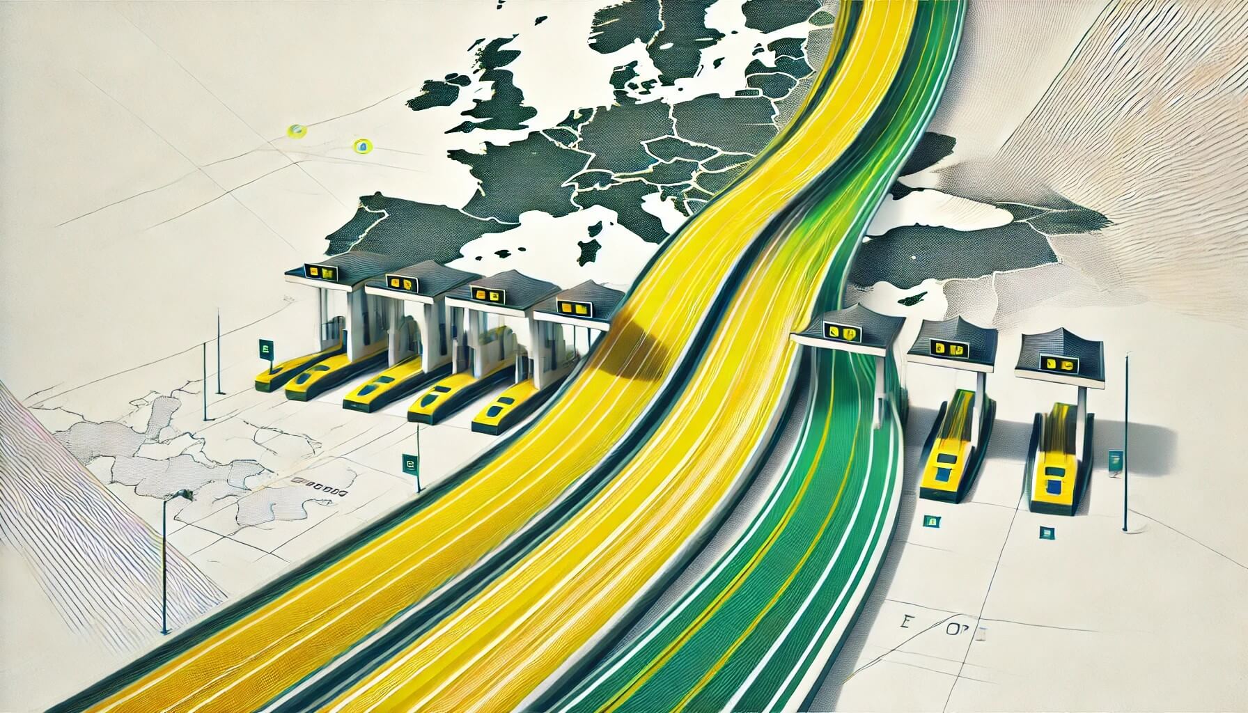 Crossing Europe with RMC Service GmbH Tankkarten Mautloesungen Fuel card toll solution