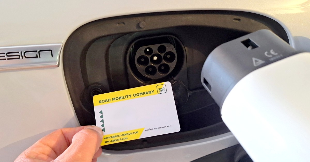 Charging card RMC electric car eCar charging