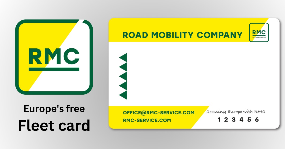 © RMC Fleet card ➡️ Keep an eye on your fleet, anytime, anywhere.