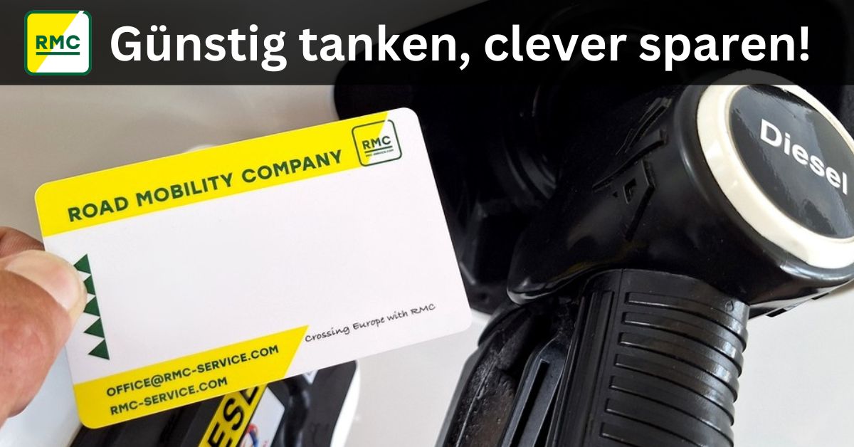 Tankkarte mit der Sie auch die Mautgebühren in Österreich, Deutschland und der EU bezahlen können