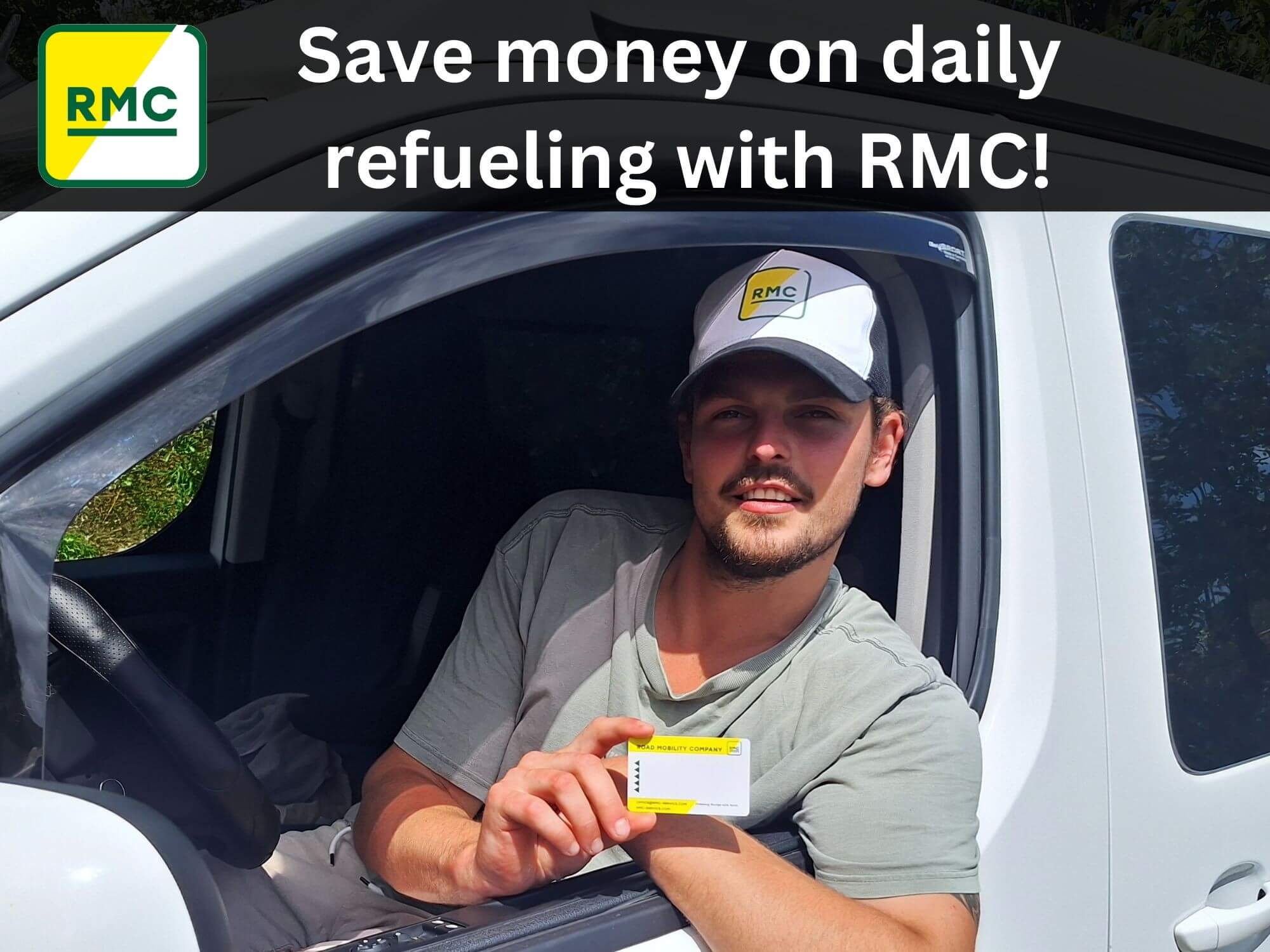 Save money on daily refueling with the RMC fuel card