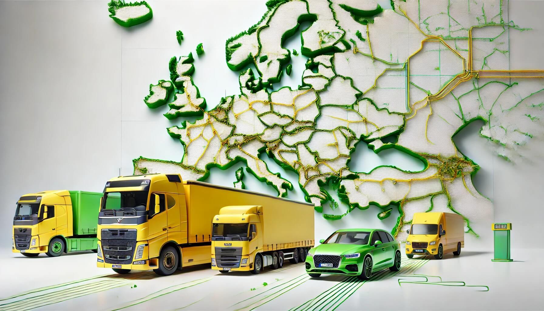 Crossing Europe with RMC Service GmbH Tankkarten Mautloesungen Fuel card toll solution